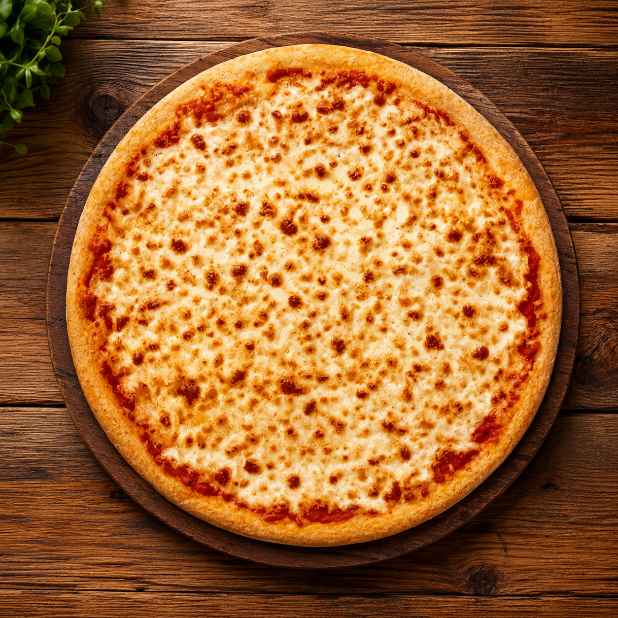 Margherita Pizza with Cold Drink