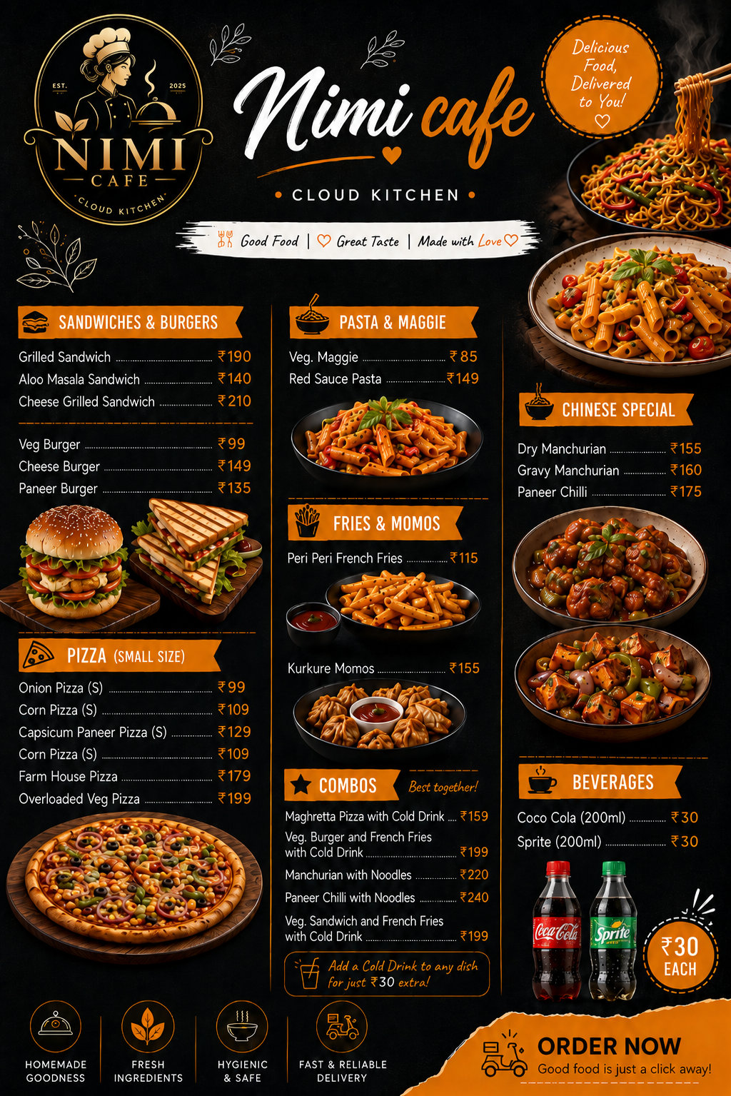 Menu Card